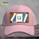 Guatemala Country Flag Scroll Novelty License Plate Hat Cotton / Pink