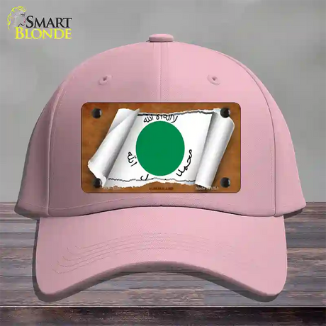 Somaliland Flag Scroll Novelty License Plate Hat Cotton / Pink