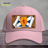 Scotland St. Andrews Flag Scroll Novelty License Plate Hat Cotton / Pink