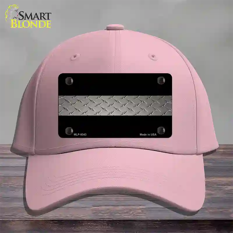 Corrections Diamond Novelty License Plate Hat Cotton / Pink