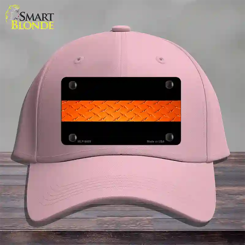 Rescue Personnel Diamond Novelty License Plate Hat Cotton / Pink