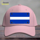 Thin White Line On Blue Novelty License Plate Hat Cotton / Pink