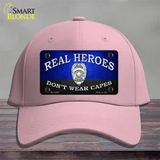 Real Heroes Blue Novelty License Plate Hat Cotton / Pink