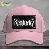 Kentucky Flag Script Novelty License Plate Hat Cotton / Pink