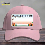 Georgia Peach Blank Novelty License Plate Hat Cotton / Pink