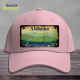 Alabama Scenic Rusty Blank Novelty License Plate Hat Pink Cotton