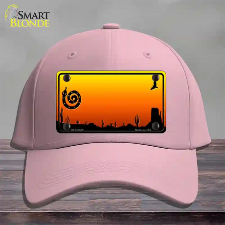 Snake Blank Scenic Novelty License Plate Hat Cotton / Pink