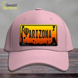 Balloon Arizona Scenic Novelty License Plate Hat Cotton / Pink