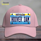 Hoover Dam Nevada Novelty License Plate Hat Cotton / Pink