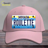 Roulette Nevada Novelty License Plate Hat Cotton / Pink