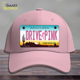 Drive Pink Arizona Novelty License Plate Hat Cotton / Pink