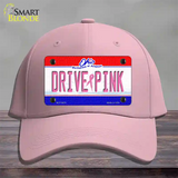 Drive Pink Ohio Novelty License Plate Hat Cotton / Pink