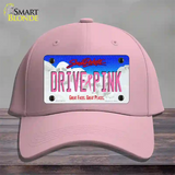 Drive Pink South Dakota Novelty License Plate Hat Cotton / Pink