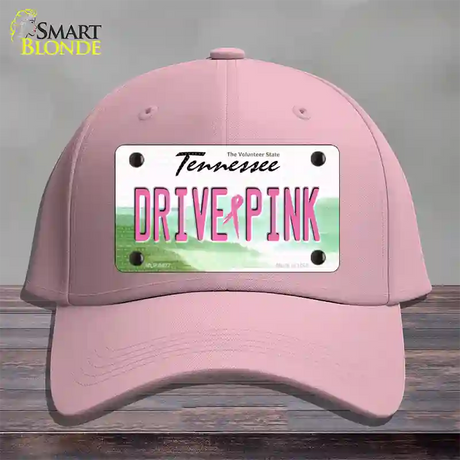 Drive Pink Tennessee Novelty License Plate Hat Cotton / Pink