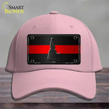 Idaho Thin Red Line Novelty License Plate Hat Cotton / Pink