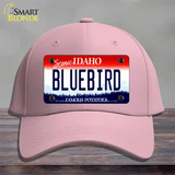 Bluebird Idaho Novelty License Plate Hat Cotton / Pink