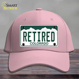 Retired Colorado Novelty License Plate Hat Cotton / Pink