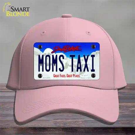 Moms Taxi South Dakota Novelty License Plate Hat Cotton / Pink