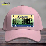 Gulf Shores Alabama Novelty License Plate Hat Cotton / Pink