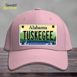 Tuskegee Alabama Novelty License Plate Hat Cotton / Pink