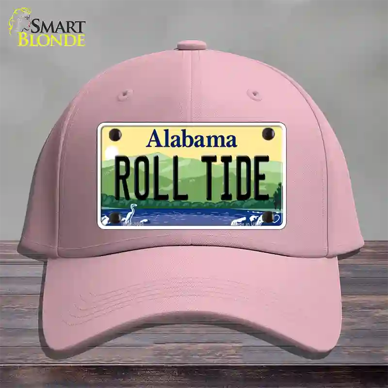 Roll Tide Alabama Novelty License Plate Hat Cotton / Pink