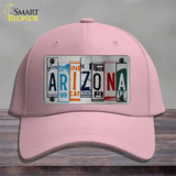 Arizona License Plate Art Novelty License Plate Hat Cotton / Pink