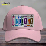 Indiana License Plate Art Novelty License Plate Hat Cotton / Pink