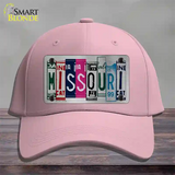 Missouri License Plate Art Novelty License Plate Hat Cotton / Pink