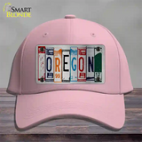 Oregon License Plate Art Novelty License Plate Hat Cotton / Pink