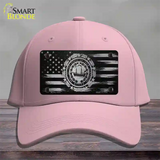 New Hampshire Carbon Fiber Novelty License Plate Hat Cotton / Pink