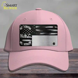 North Carolina Carbon Fiber Novelty License Plate Hat Cotton / Pink