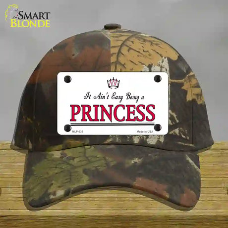 Easy Being A Princess Novelty License Plate Hat Cotton / Camoflauge