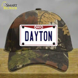 Dayton Ohio Novelty License Plate Hat Cotton / Camoflauge