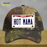 Hot Mama Ohio Novelty License Plate Hat Cotton / Camoflauge