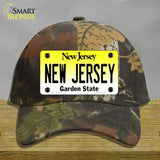 New Jersey Garden State Novelty License Plate Hat Cotton / Camoflauge