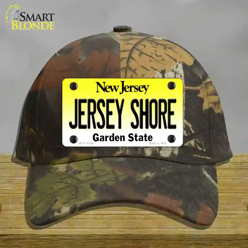 Jersey Shore New Jersey Novelty License Plate Hat Cotton / Camoflauge