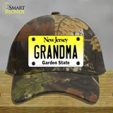 Grandma New Jersey Novelty License Plate Hat Cotton / Camoflauge