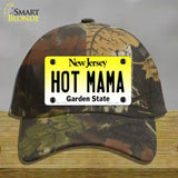 Hot Mama New Jersey Novelty License Plate Hat Cotton / Camoflauge