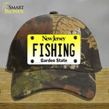 Fishing New Jersey Novelty License Plate Hat Cotton / Camoflauge