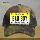 Bad Boy New Jersey Novelty License Plate Hat Cotton / Camoflauge