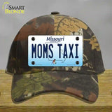 Moms Taxi Missouri Novelty License Plate Hat Cotton / Camoflauge