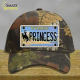 Princess Wyoming Novelty License Plate Hat Cotton / Camoflauge