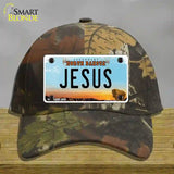 Jesus North Dakota Novelty License Plate Hat Cotton / Camoflauge