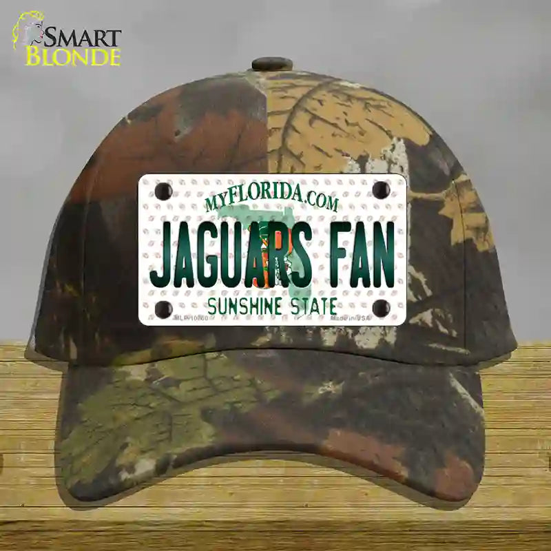 Jaguars Fan Florida Novelty License Plate Hat Cotton / Camoflauge