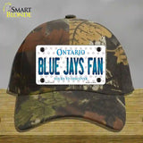 Blue Jays Fan Ontario Novelty License Plate Hat Cotton / Camoflauge