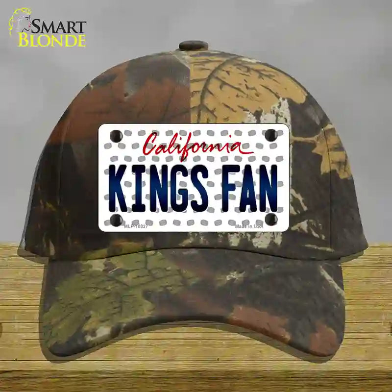 Kings Fan California Novelty License Plate Hat Cotton / Camoflauge