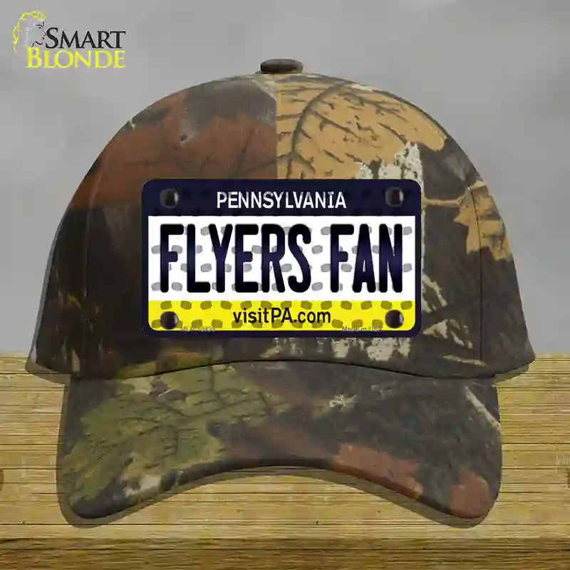 Flyers Fan Pennsylvania Novelty License Plate Hat Cotton / Camoflauge