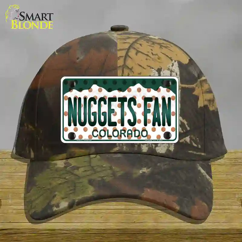 Nuggets Fan Colorado Novelty License Plate Hat Cotton / Camoflauge