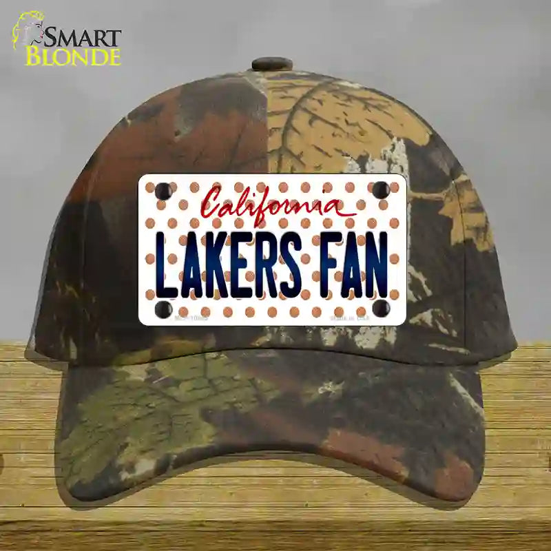 Lakers Fan California Novelty License Plate Hat Cotton / Camoflauge