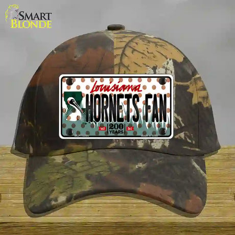 Pelicans Fan Louisiana Novelty License Plate Hat Cotton / Camoflauge